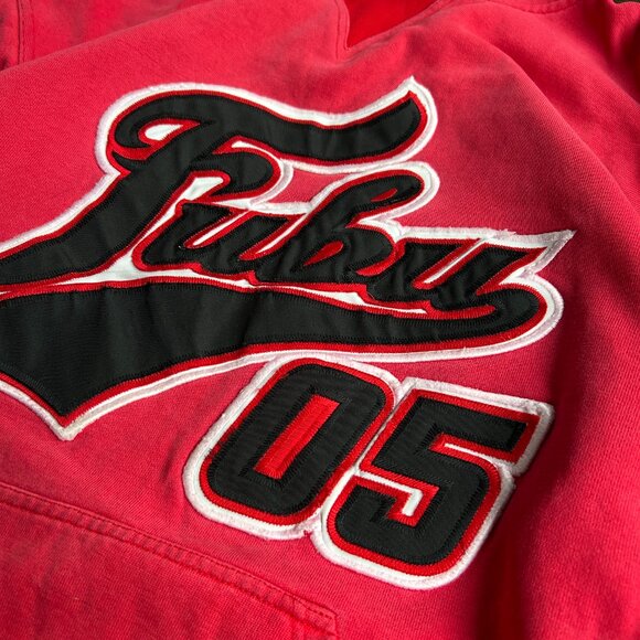 Fubu Hoodie Red M - Picture 2 of 5